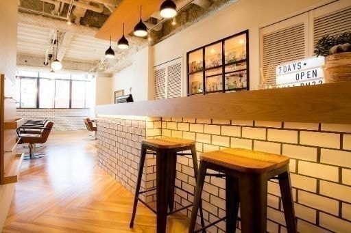 美容室ローマ銀座店、店内写真2