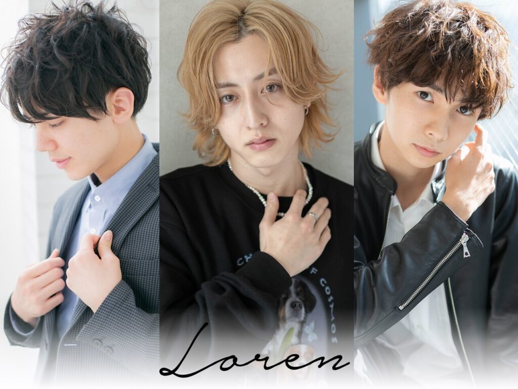 メンズヘアスタイルの画像